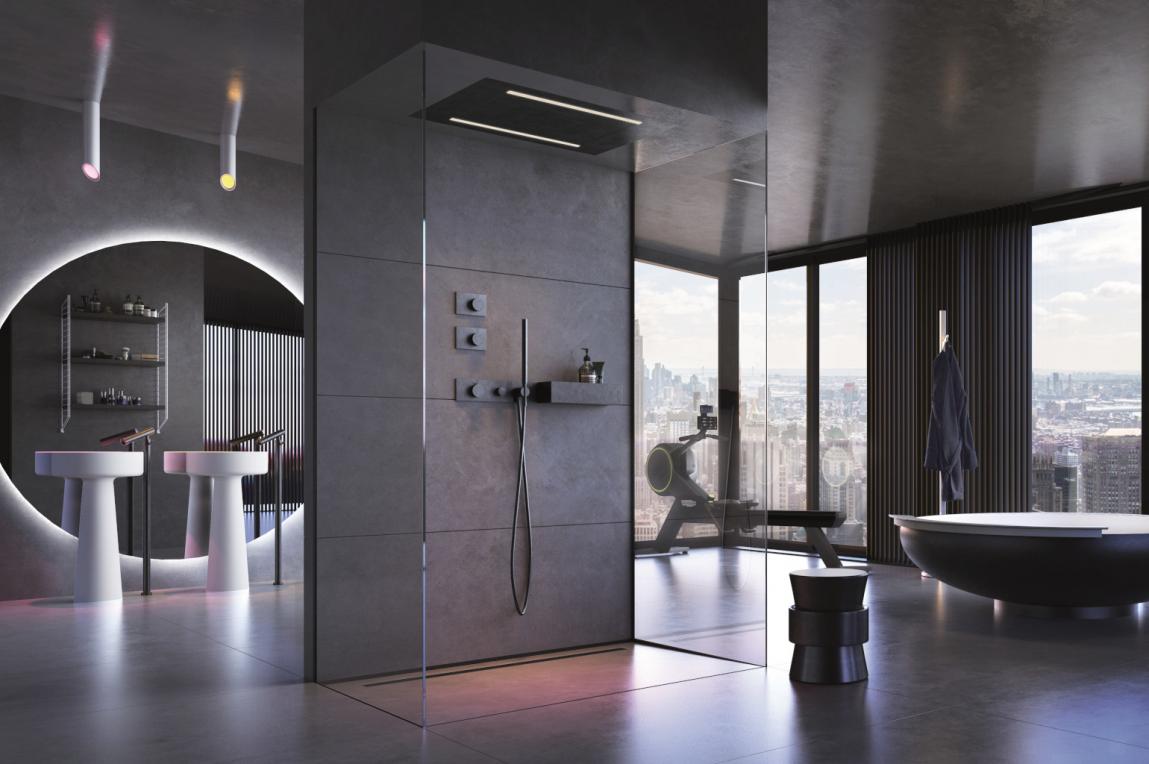 Piirdeta, põranda tasandil duširuum, on trendikas ja võimalusi avardav lahendus erinevas suuruses märgadele ruumidele. Traditsioonilise dušialuse kaotamine ruum